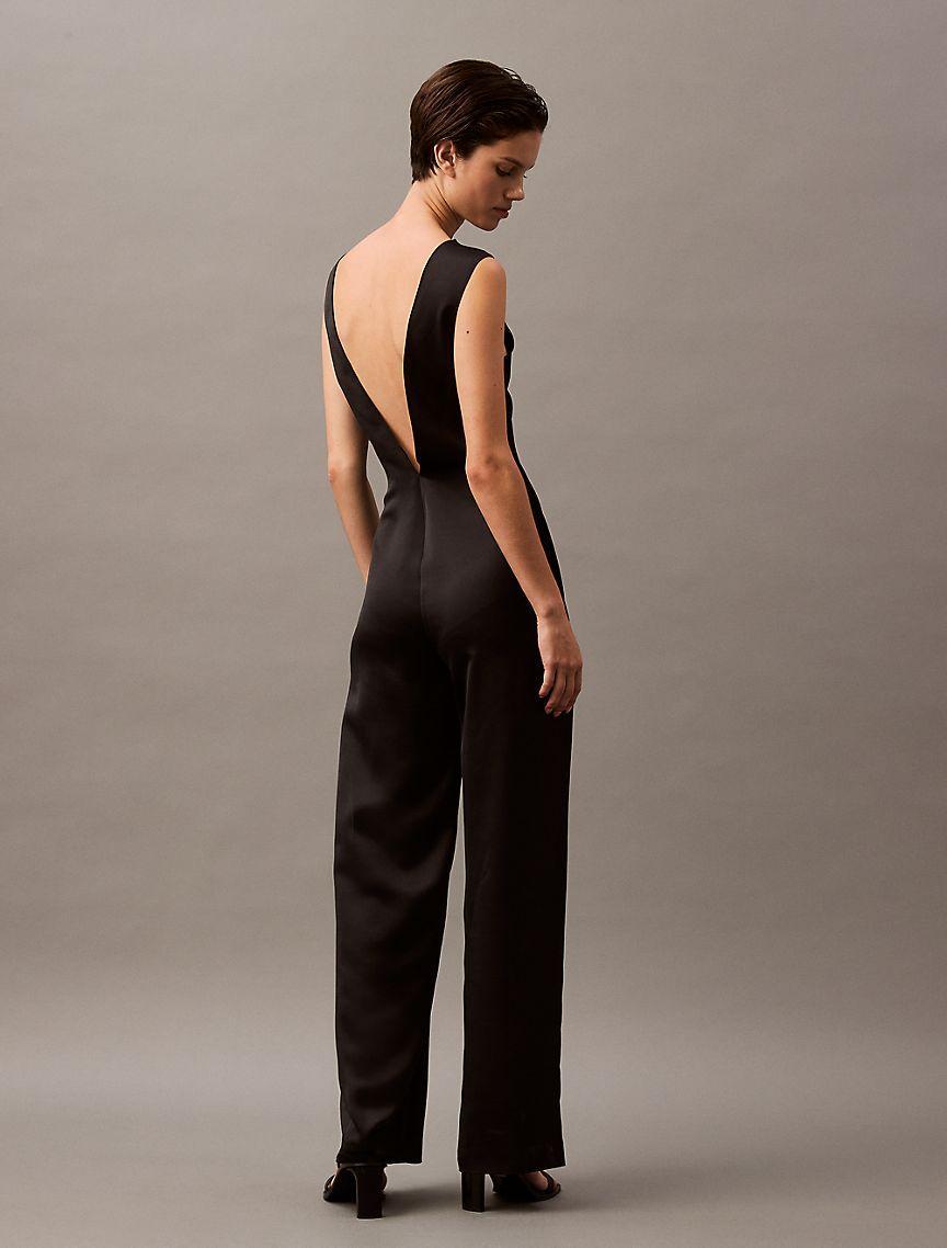 Satin Jumpsuit Product Image