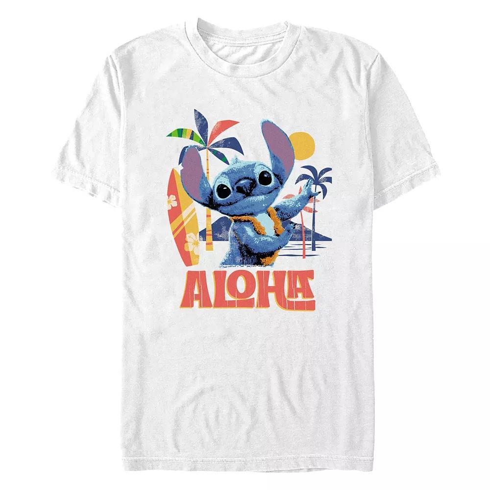 Disney's Lilo & Stitch Aloha Dance Big & Tall Graphic Tee, Men's,  Product Image