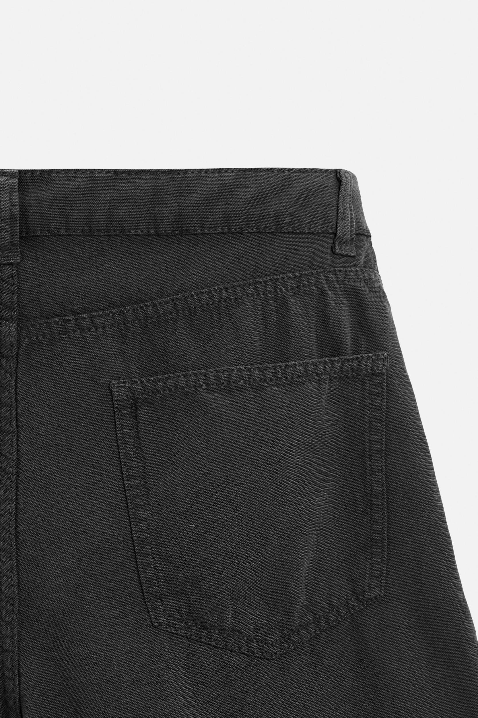 WASHED OVERSIZED FIT BERMUDA SHORTS Product Image