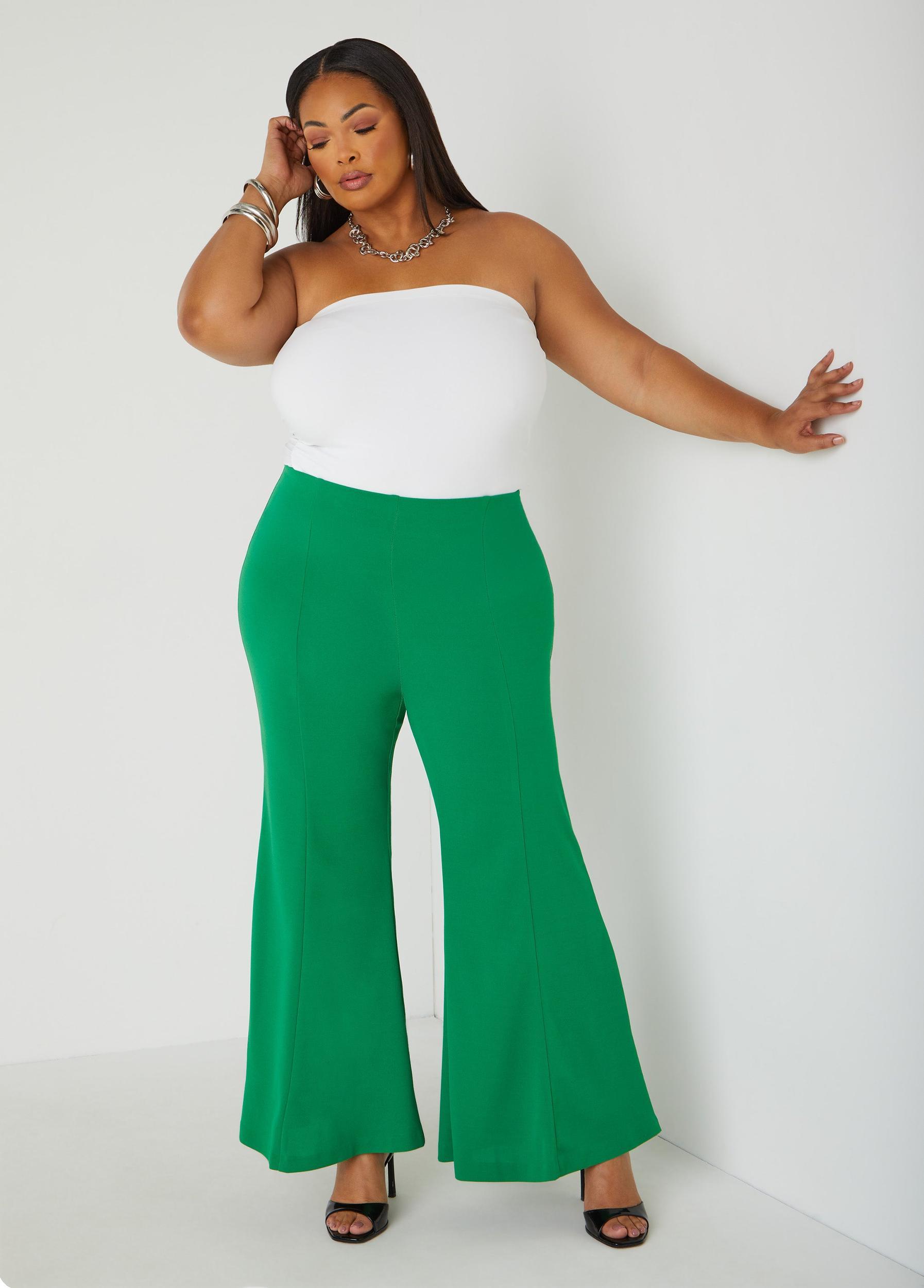 High Rise Flared Pants Product Image