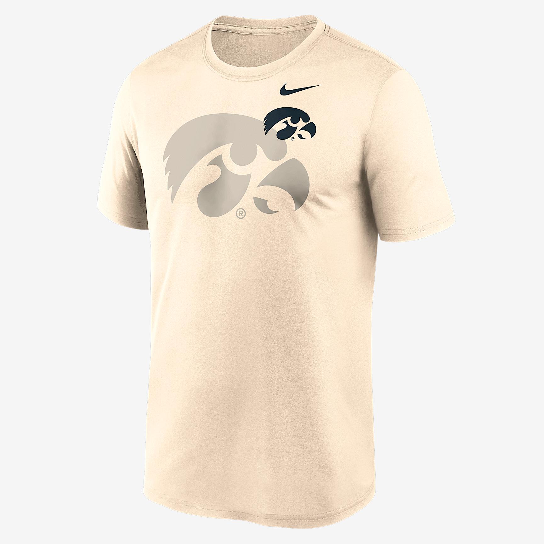 Iowa Campus Legend Shadow Logo Nike Men's Dri-FIT College T-Shirt Product Image