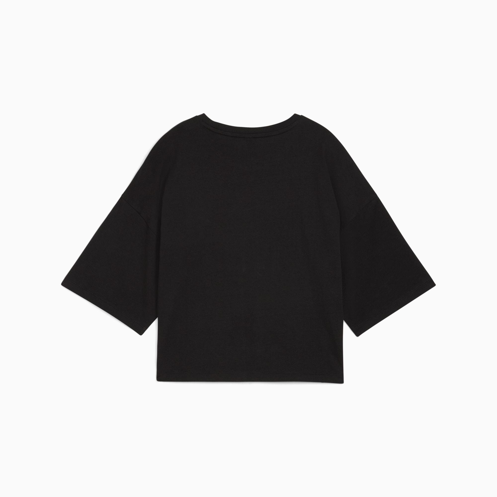 LEO LUXE Women's Oversized Short Tee Product Image