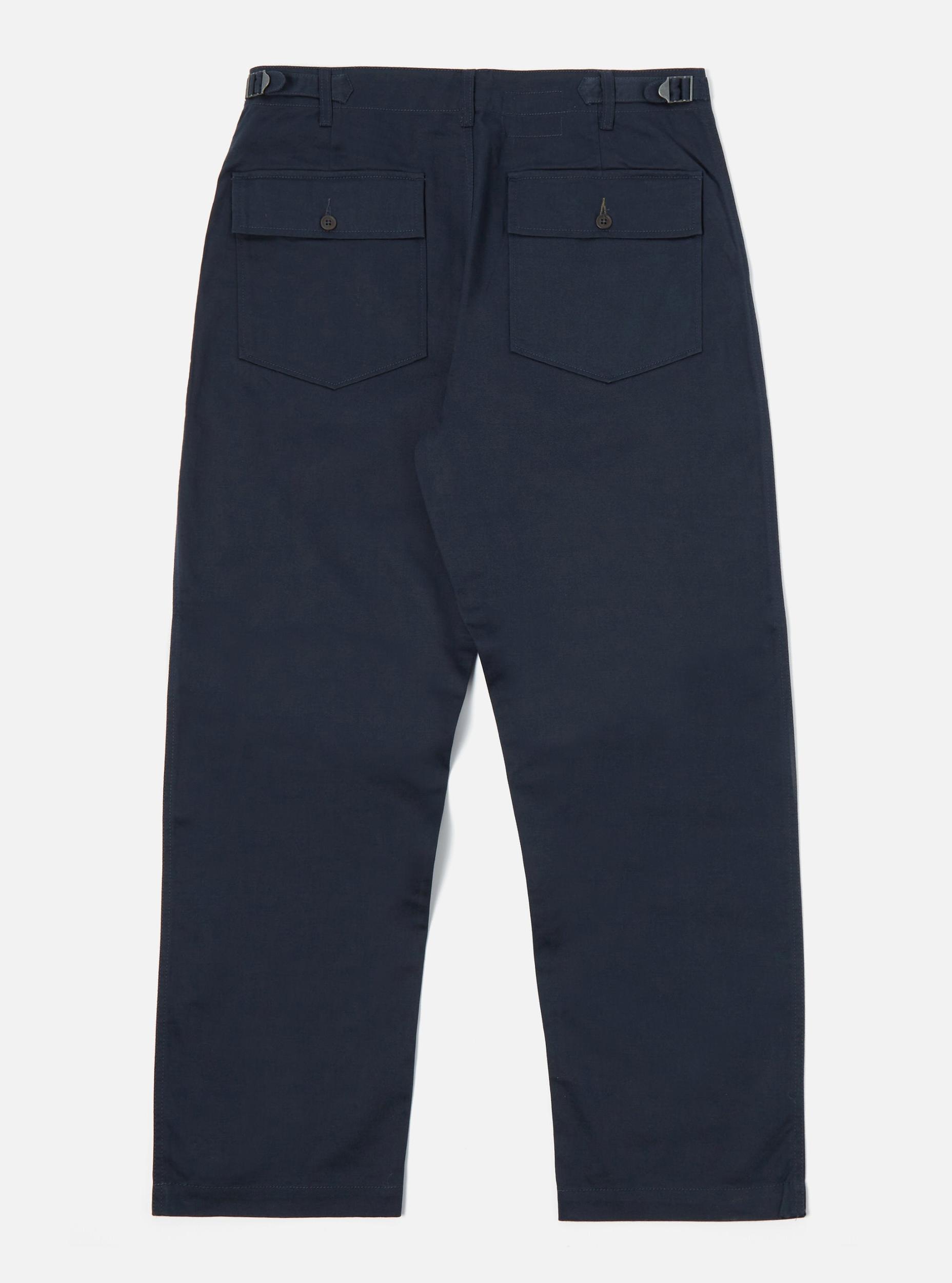 Navy Twill Fatigue Pant Product Image