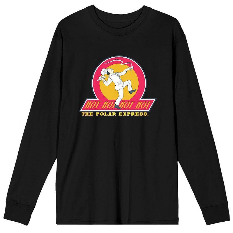 Mens Polar Express Hot Hot Hot Long Sleeve Tee Product Image