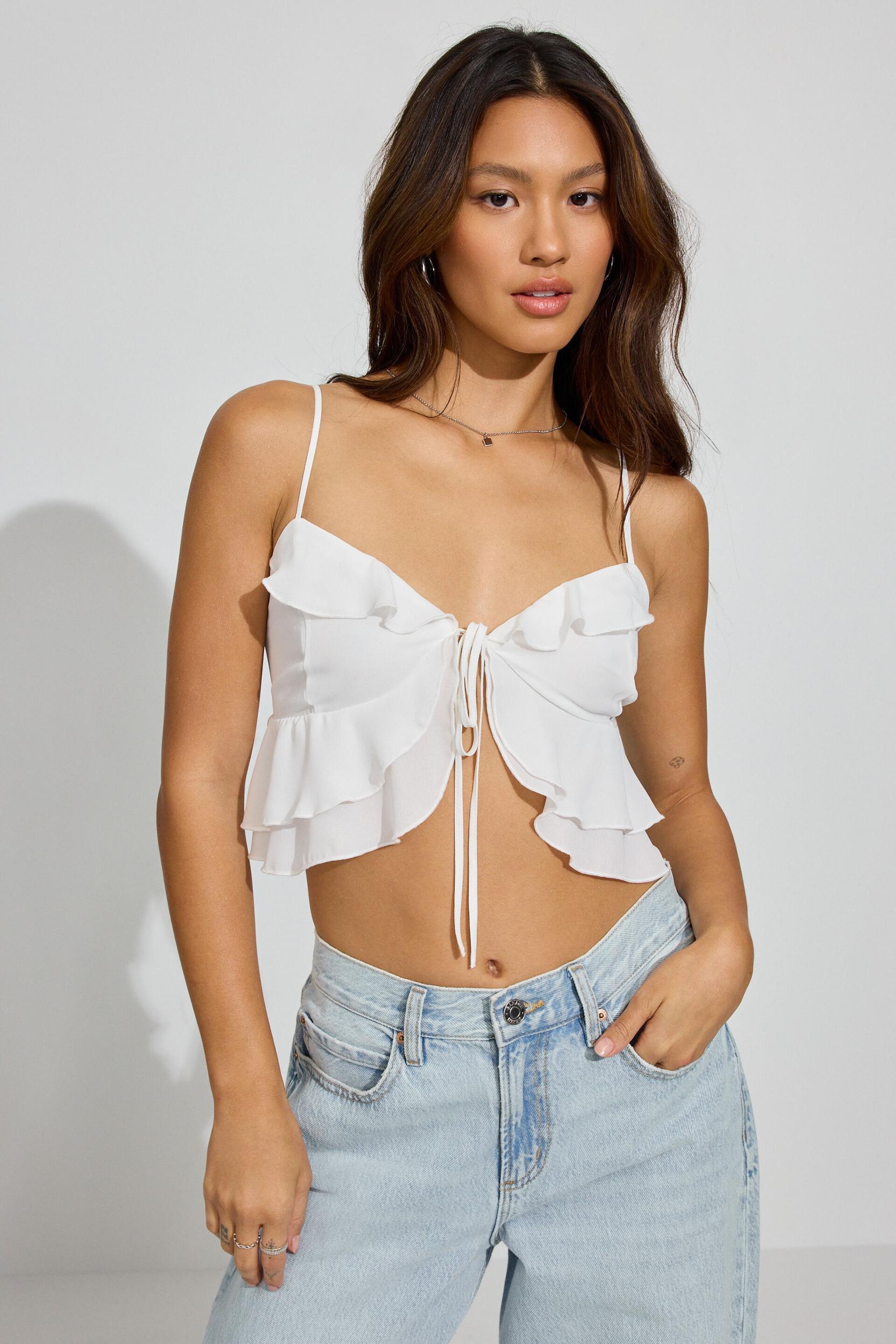 Open Back Long Sleeve Top Product Image