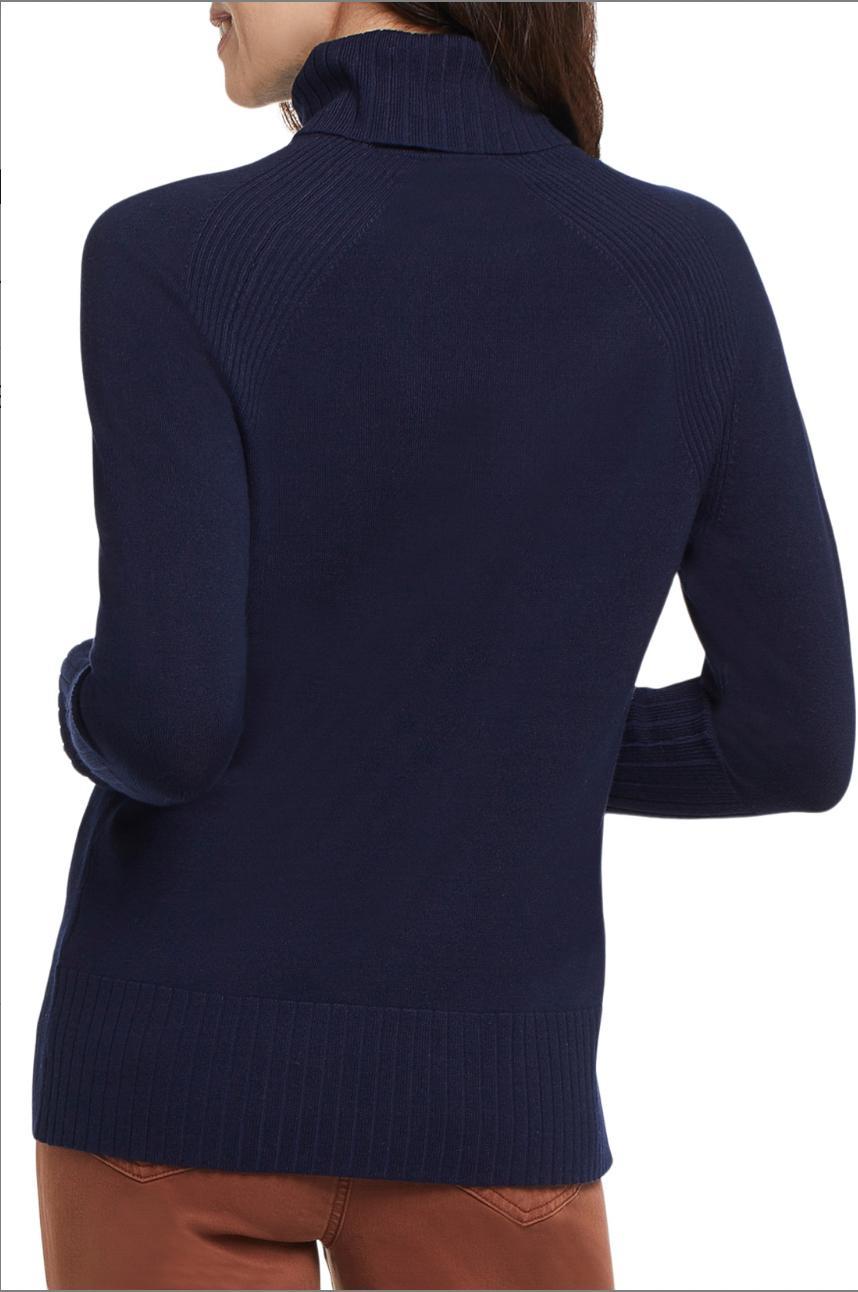 Turtleneck w/ Wide Ribbed Cuff Product Image