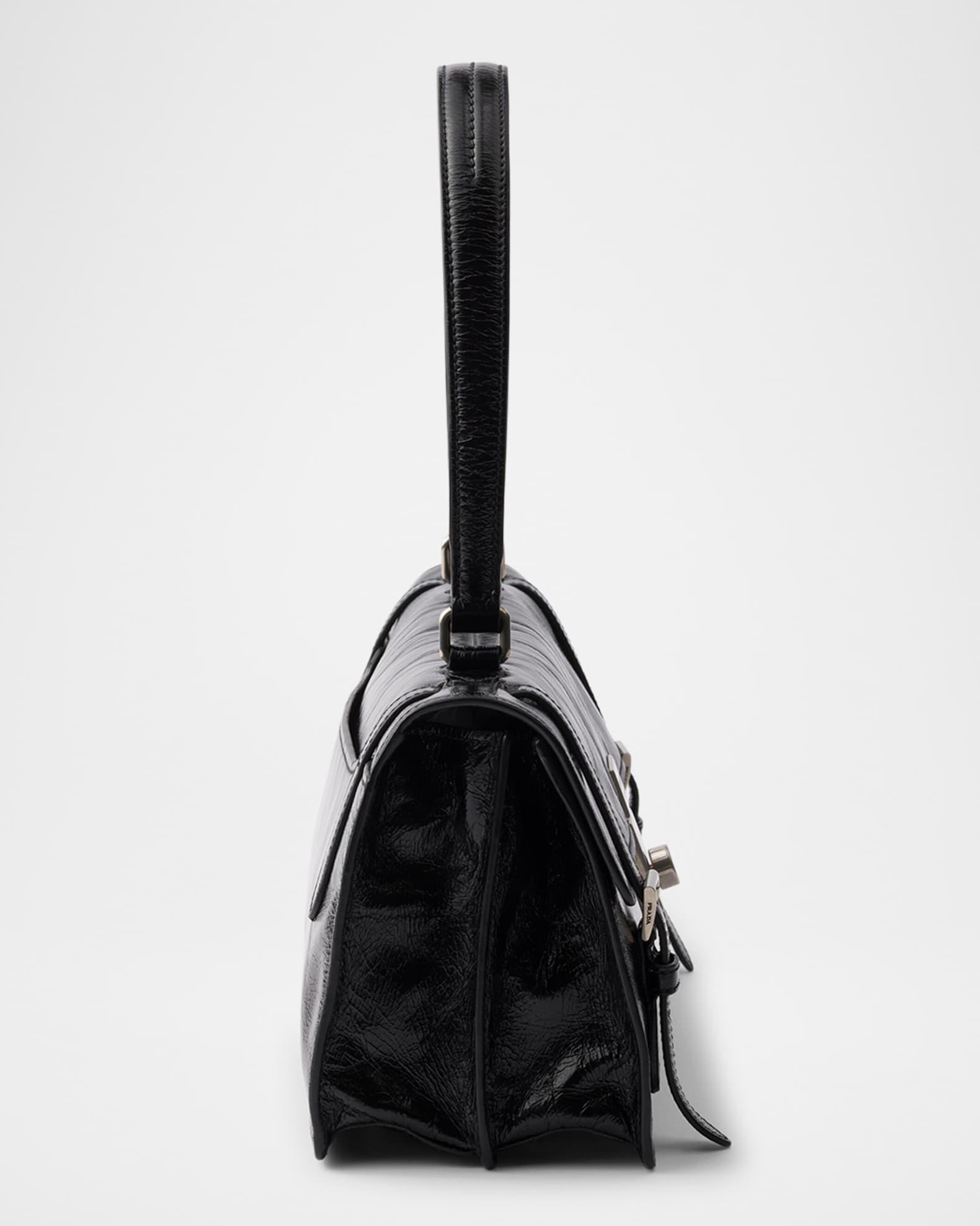 Medium Leather Top-Handle Handbag Product Image