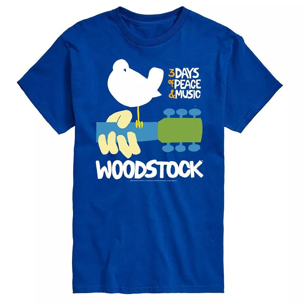Big & Tall Woodstock Graphic Tee, Men's,  Product Image