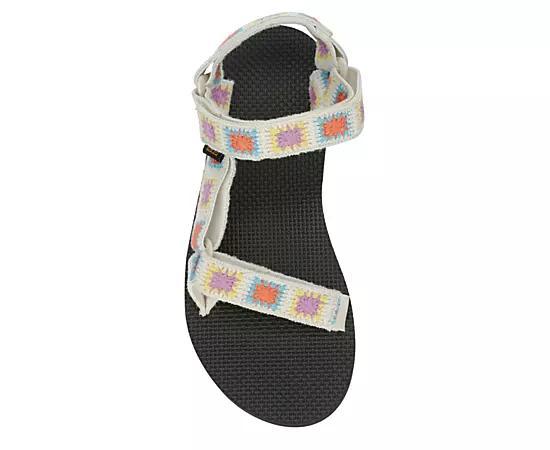 Teva Womens Flatform Crochet Outdoor Sandal Product Image