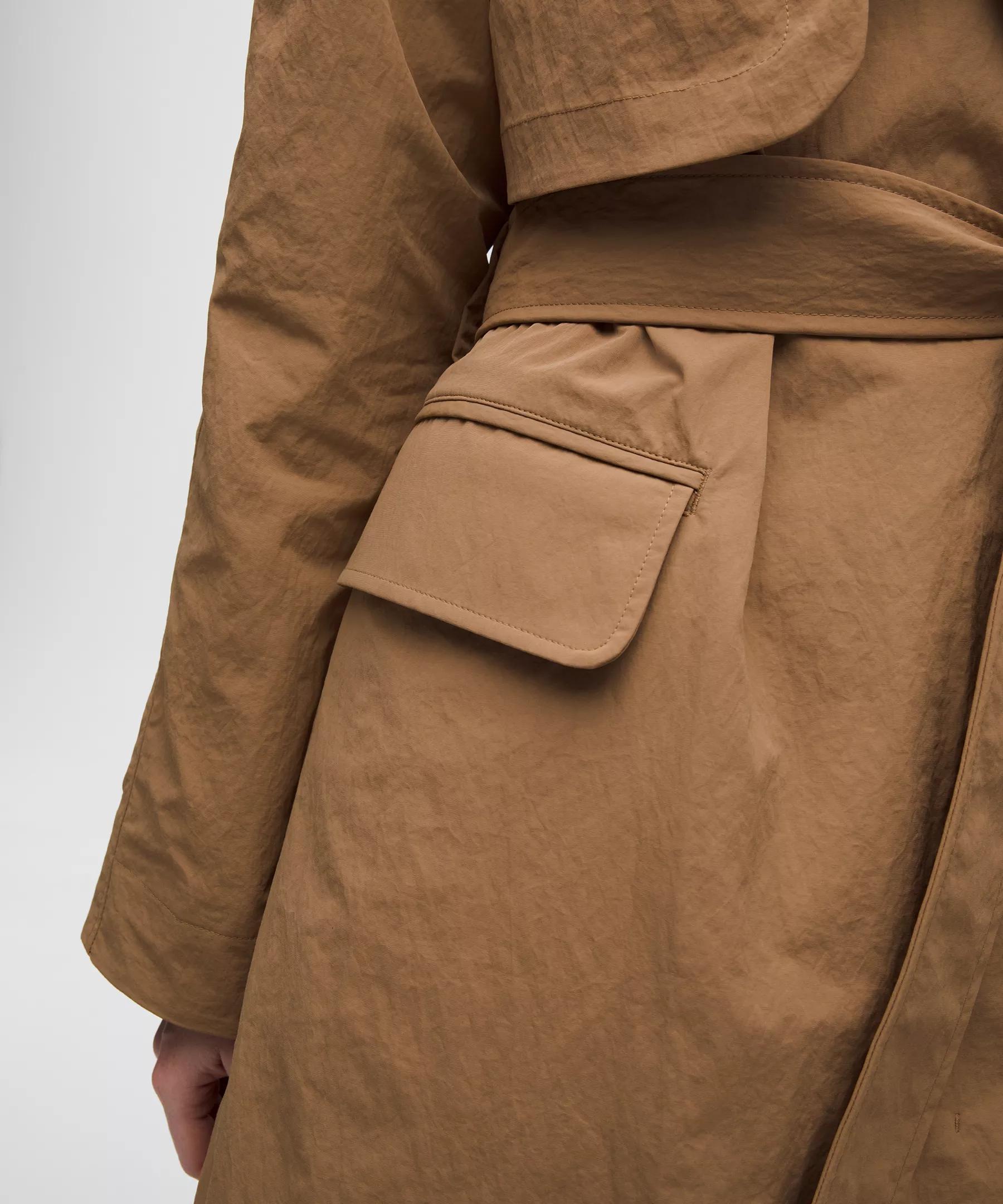 Classic-Fit Trench Coat Product Image