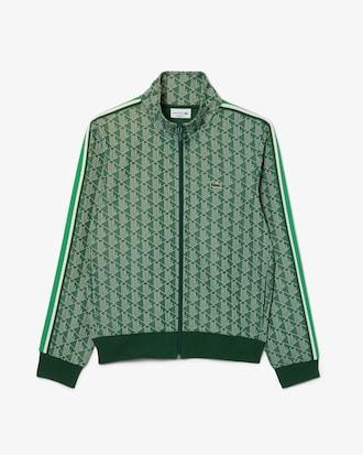 Paris Zip-Up Jacquard Track Jacket Product Image