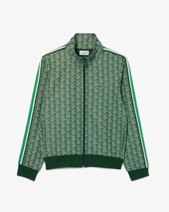 Paris Zip-Up Jacquard Track Jacket Product Image