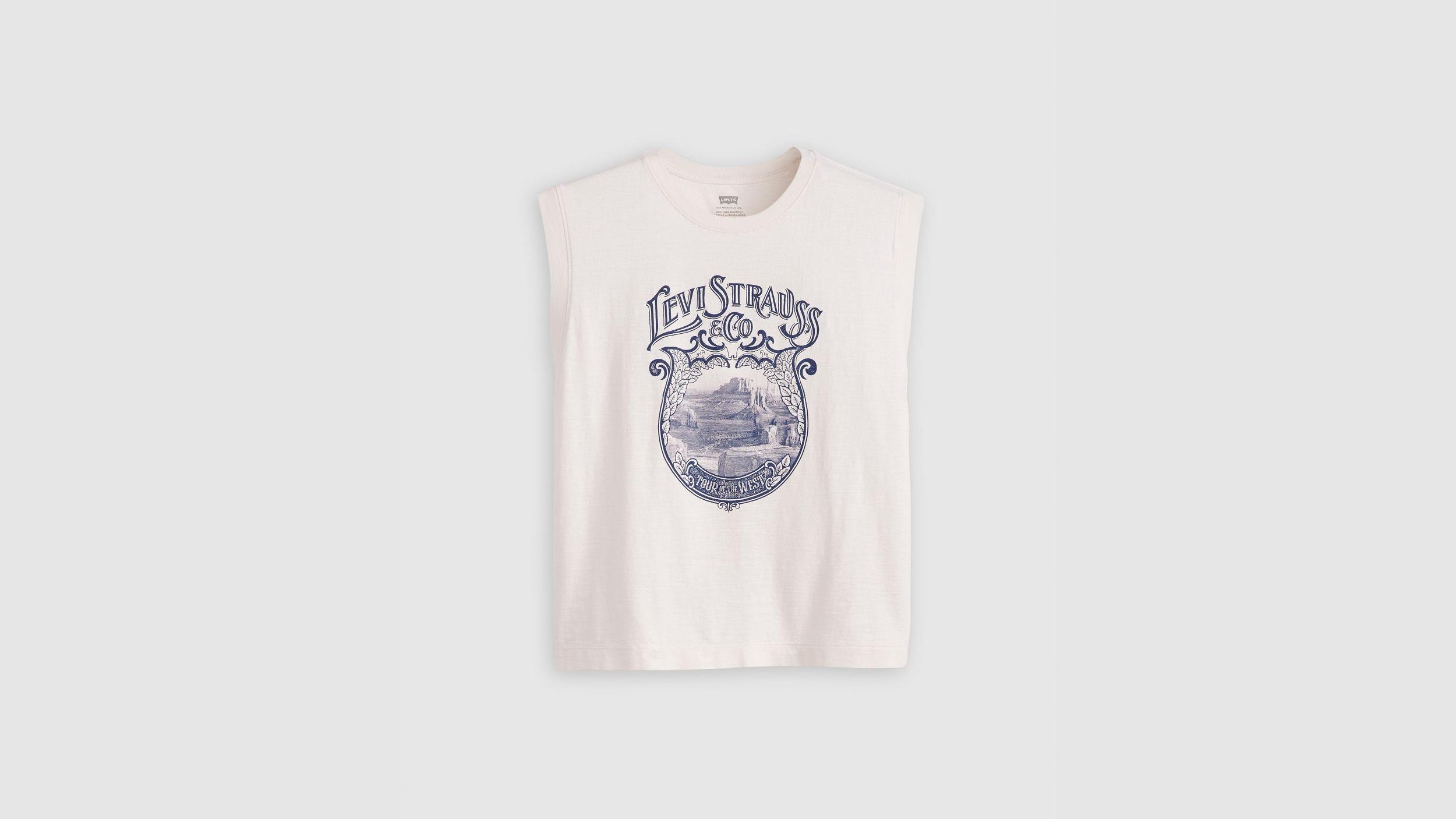 Graphic Boxy Tank Top Product Image