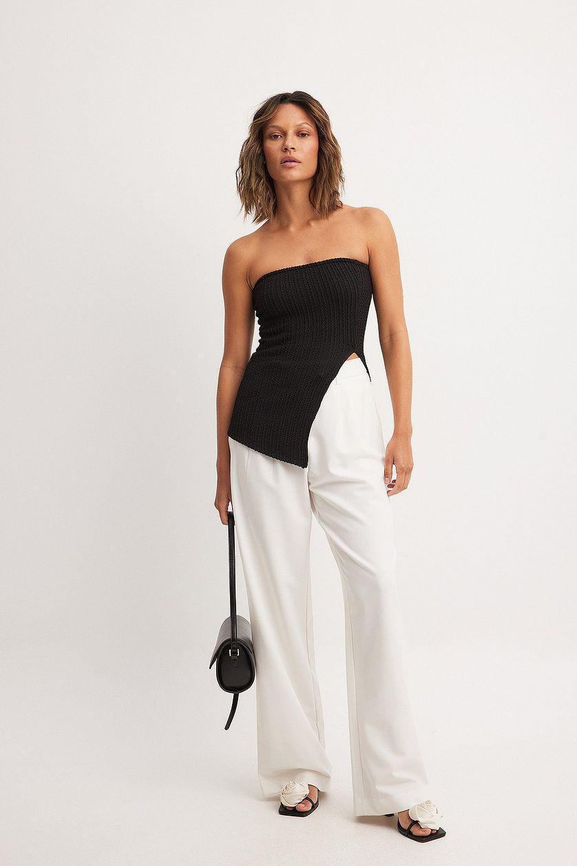 Structured Tube Side Slit Top Product Image