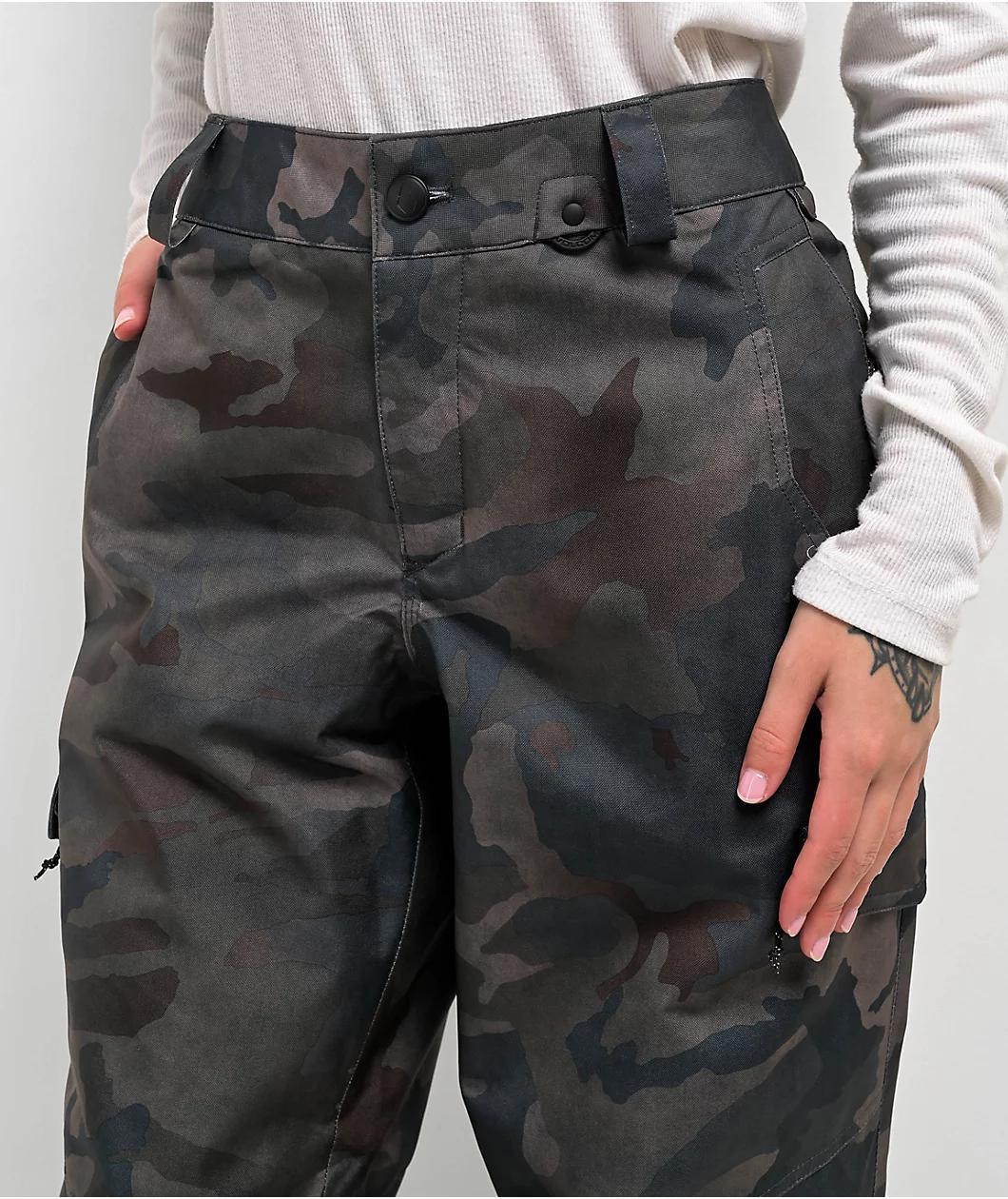 Volcom Wildling Cloudwash Camo 15K Snowboard Pants Product Image