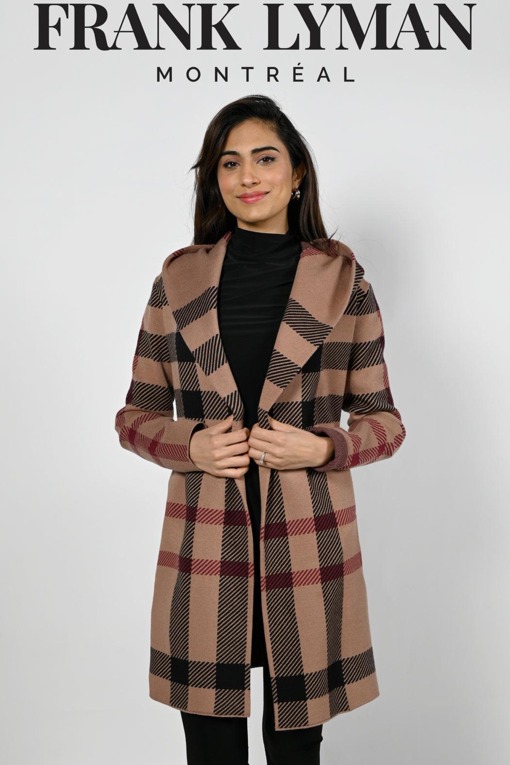 Caramel/Cabernet Knit Duster Product Image
