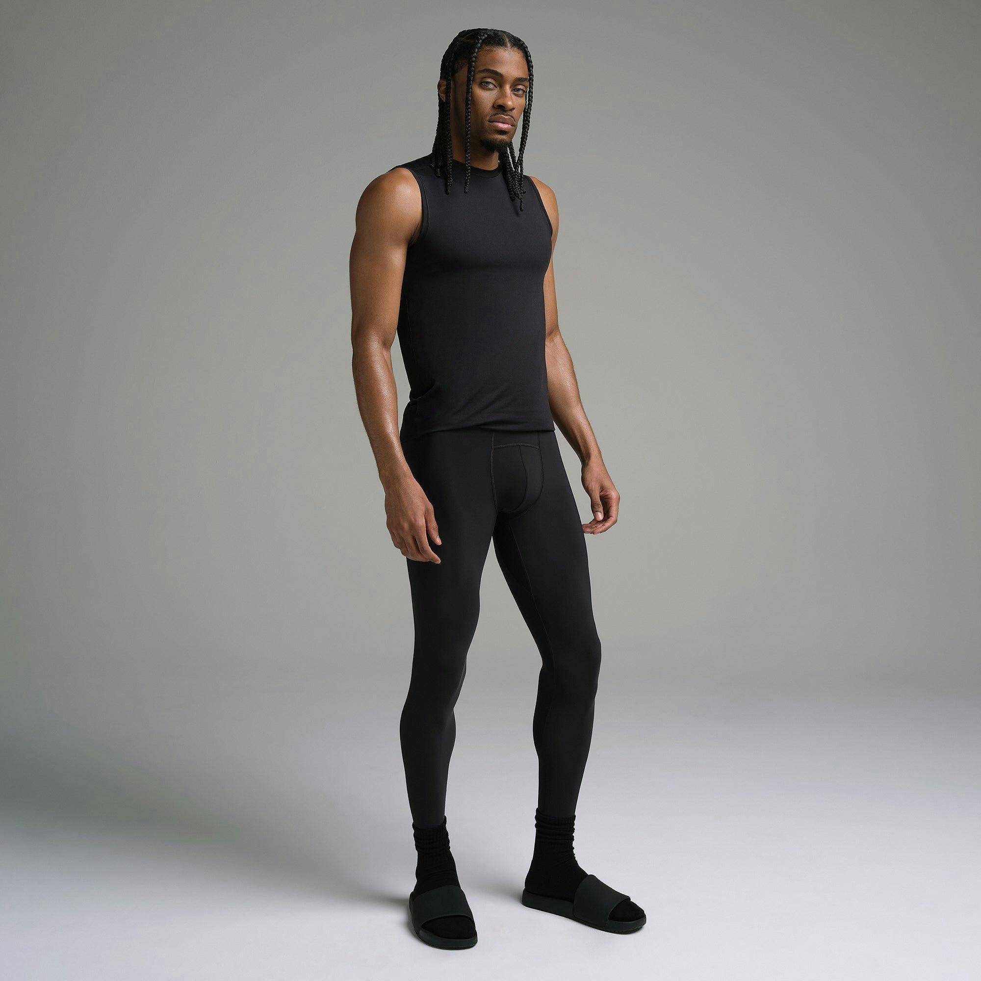 SKIMS FLEX MENS LEGGING | OBSIDIAN Product Image