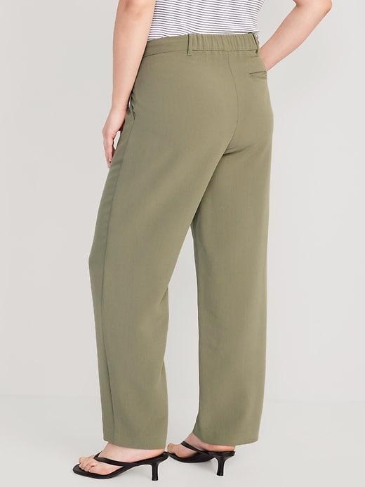 Extra High-Waisted Taylor Trouser Wide-Leg Pants Product Image