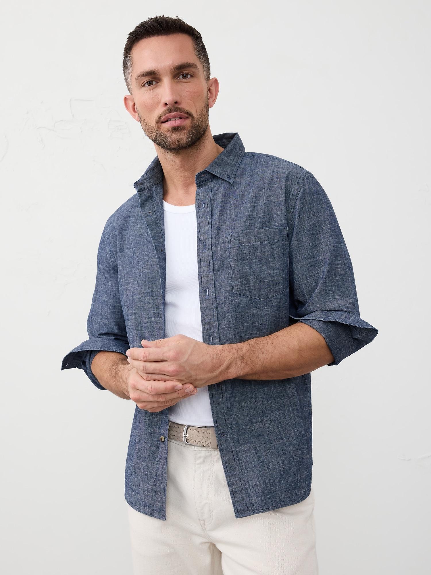 Slim Softwash Cotton Shirt Product Image