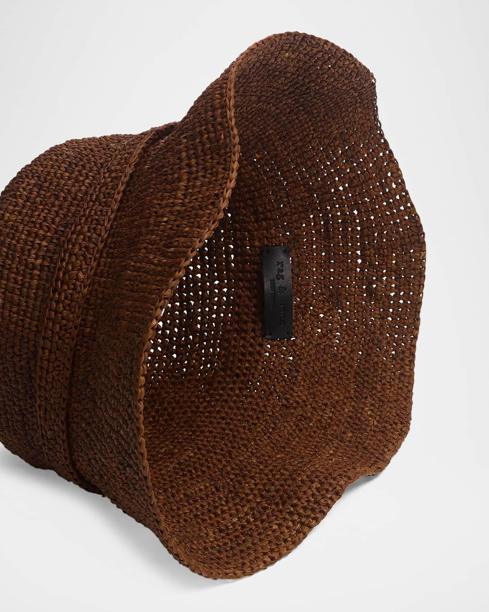 Lela Raffia Rollable Bucket Hat Product Image