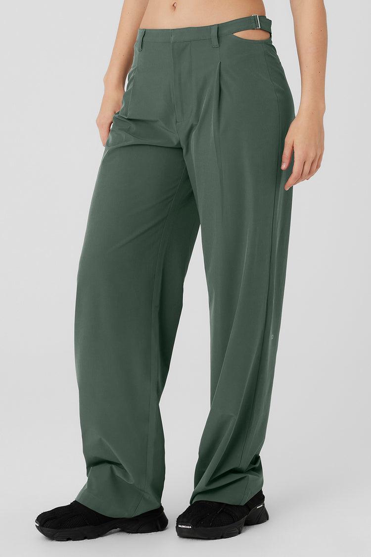 Mid-Rise Showdown Trouser - Dark Cactus Product Image