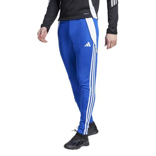adidas Mens adidas Tiro 24 Track Pants - Mens White/Team Mid Grey Product Image