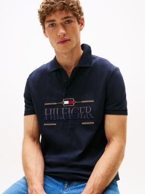 Regular Fit Interlock Hilfiger Logo Polo Product Image