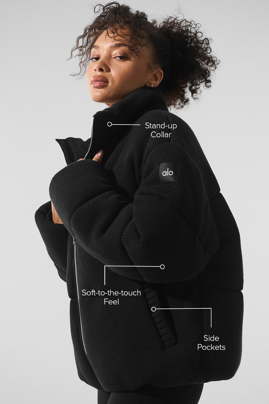 Stage Sweater Puffer - Black Product Image