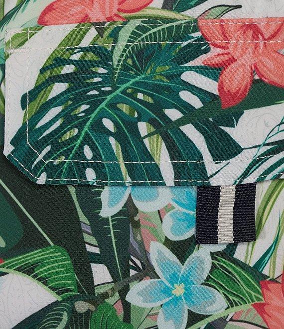 Cremieux All Over Tropical 6#double; Swim Trunks Product Image