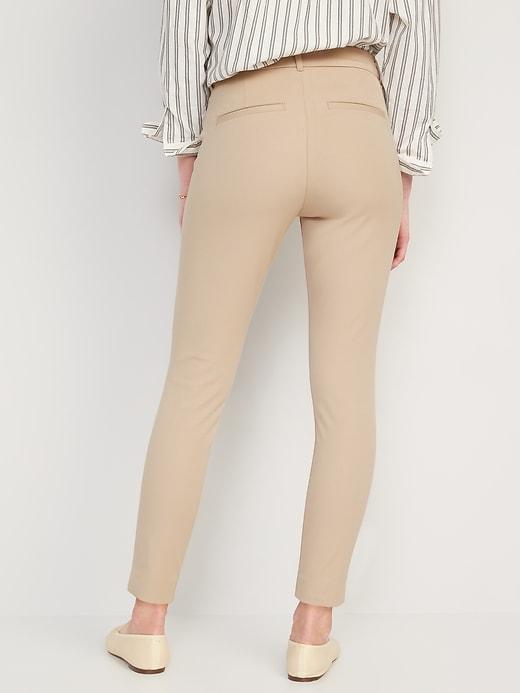 High-Waisted Pixie Skinny Ankle Pants Product Image