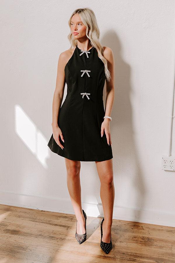 Chic Coquette Halter Mini Dress Baby Product Image