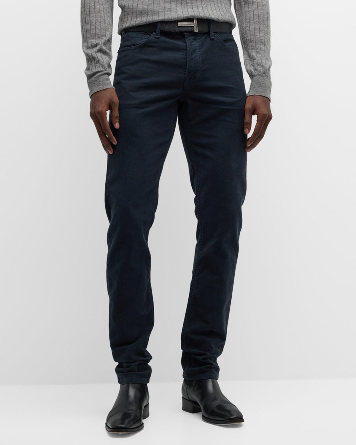 Mens Moleskin Slim-Fit Jeans Product Image