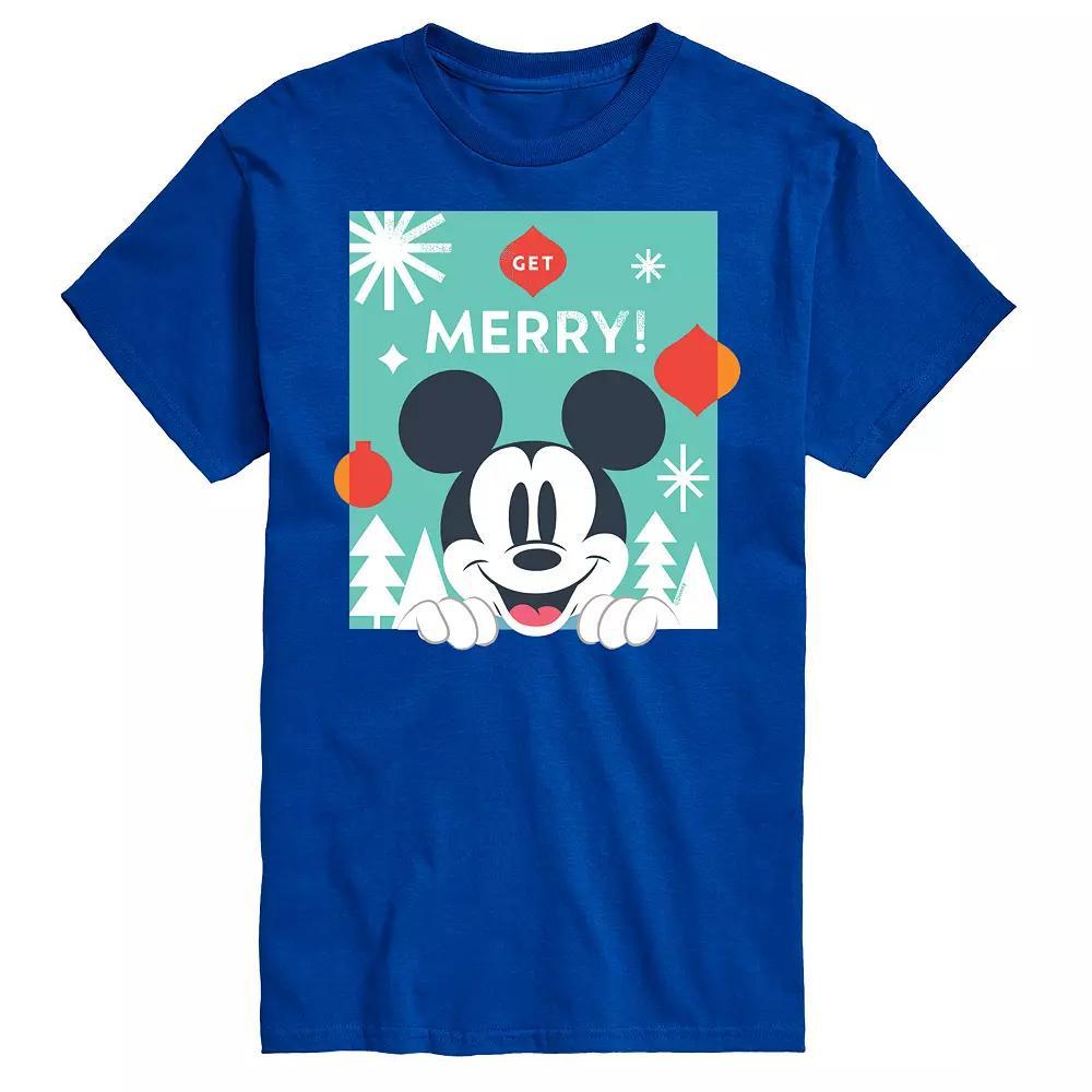 Disney's Big & Tall Get Merry Graphic Tee, Men's,  Product Image