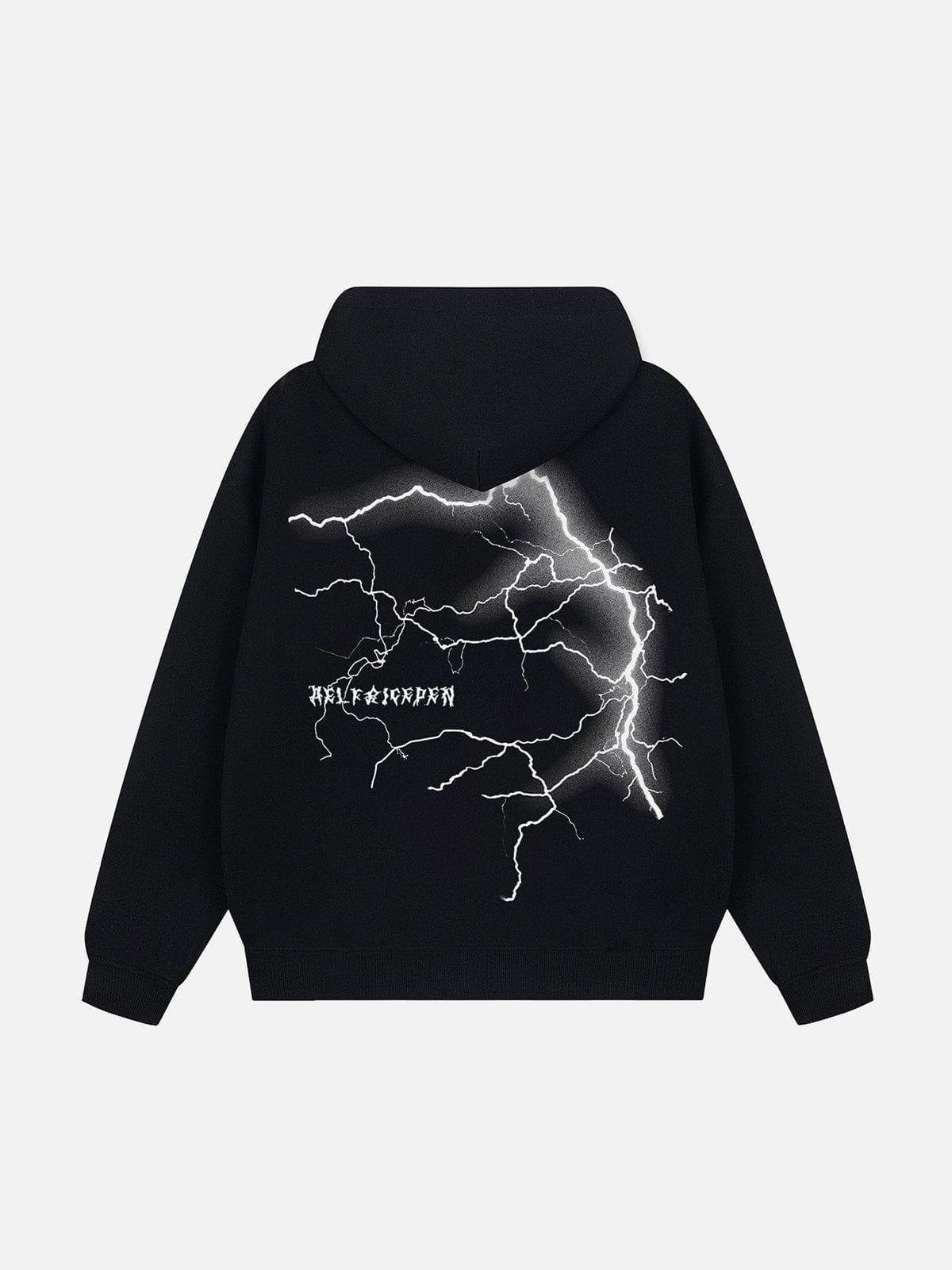 Aelfric Eden Lightning Print Hoodie Product Image