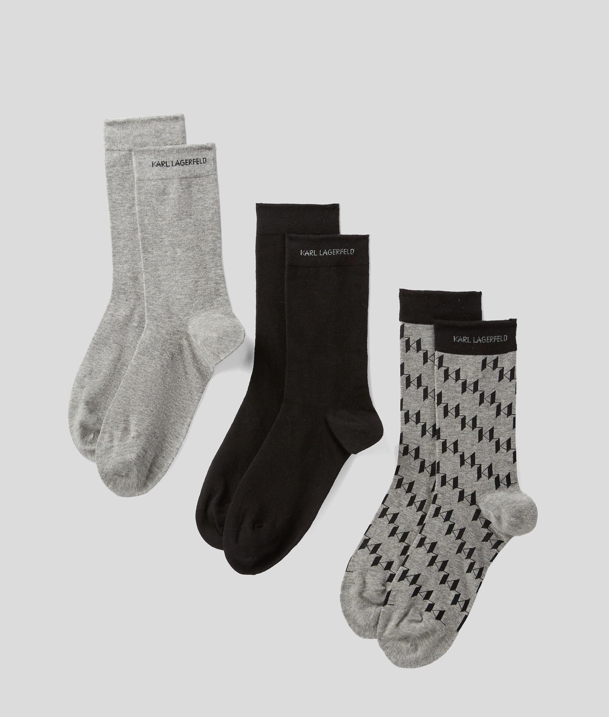 MONOGRAM SOCKS – 3 PACK Product Image