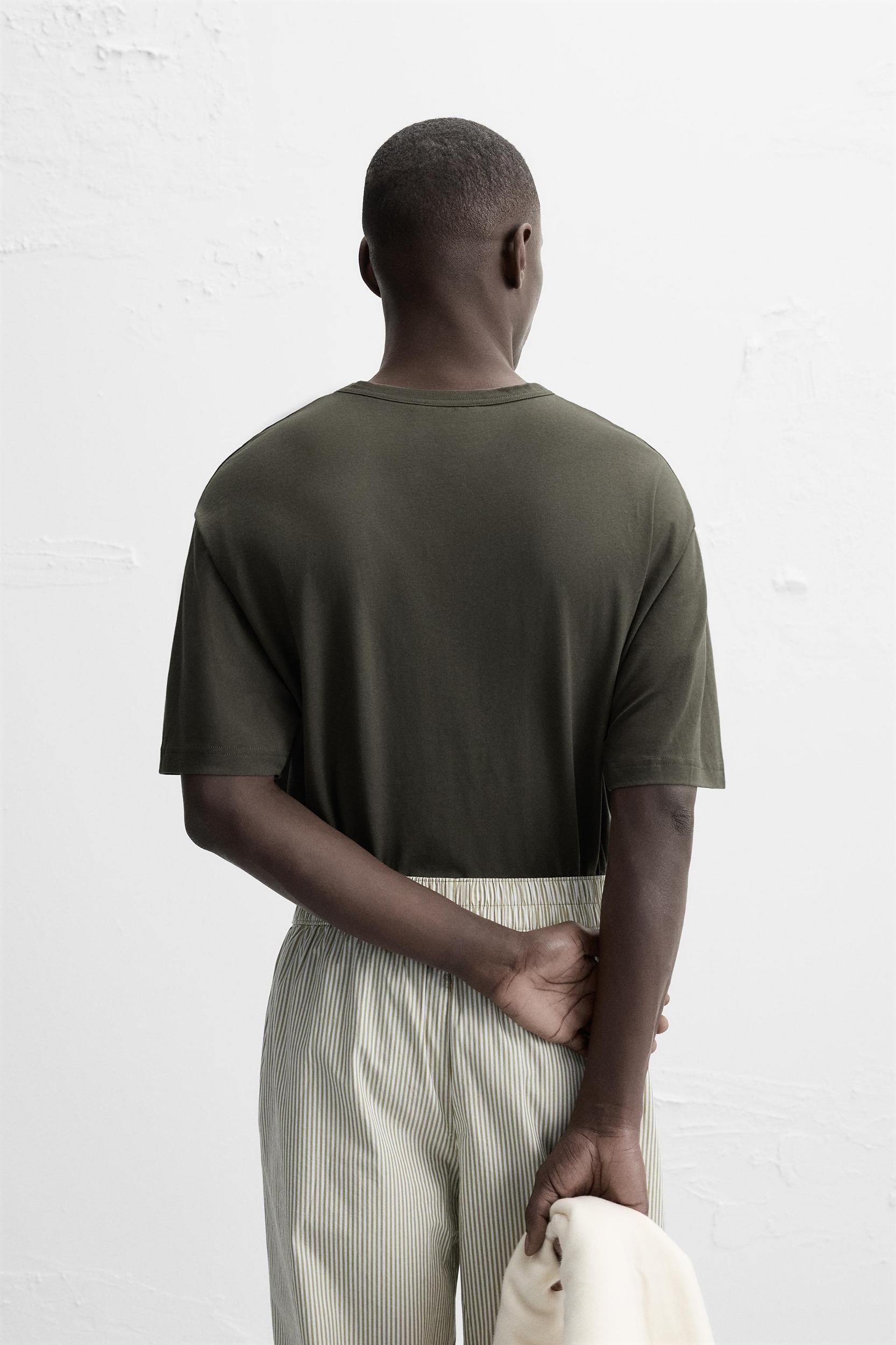 CONTRASTING PAJAMA SET Product Image