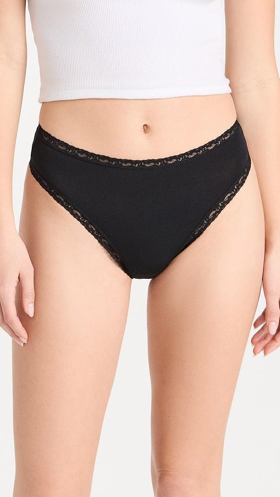 Stripe & Stare High Waisted Thong Four Pack | Shopbop Product Image