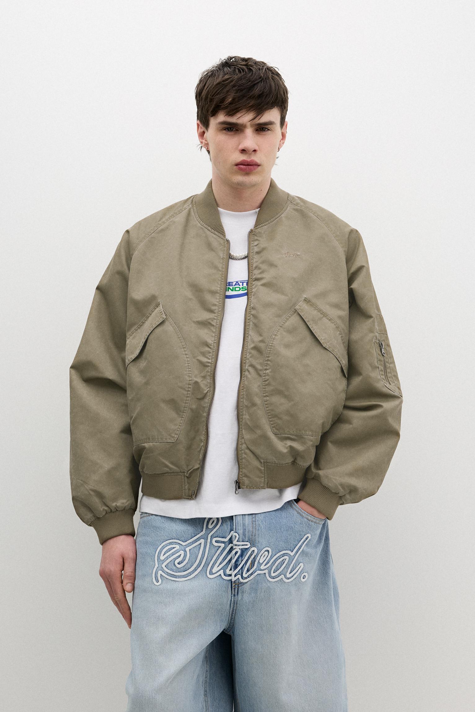 Bomber jacket with pockets Product Image