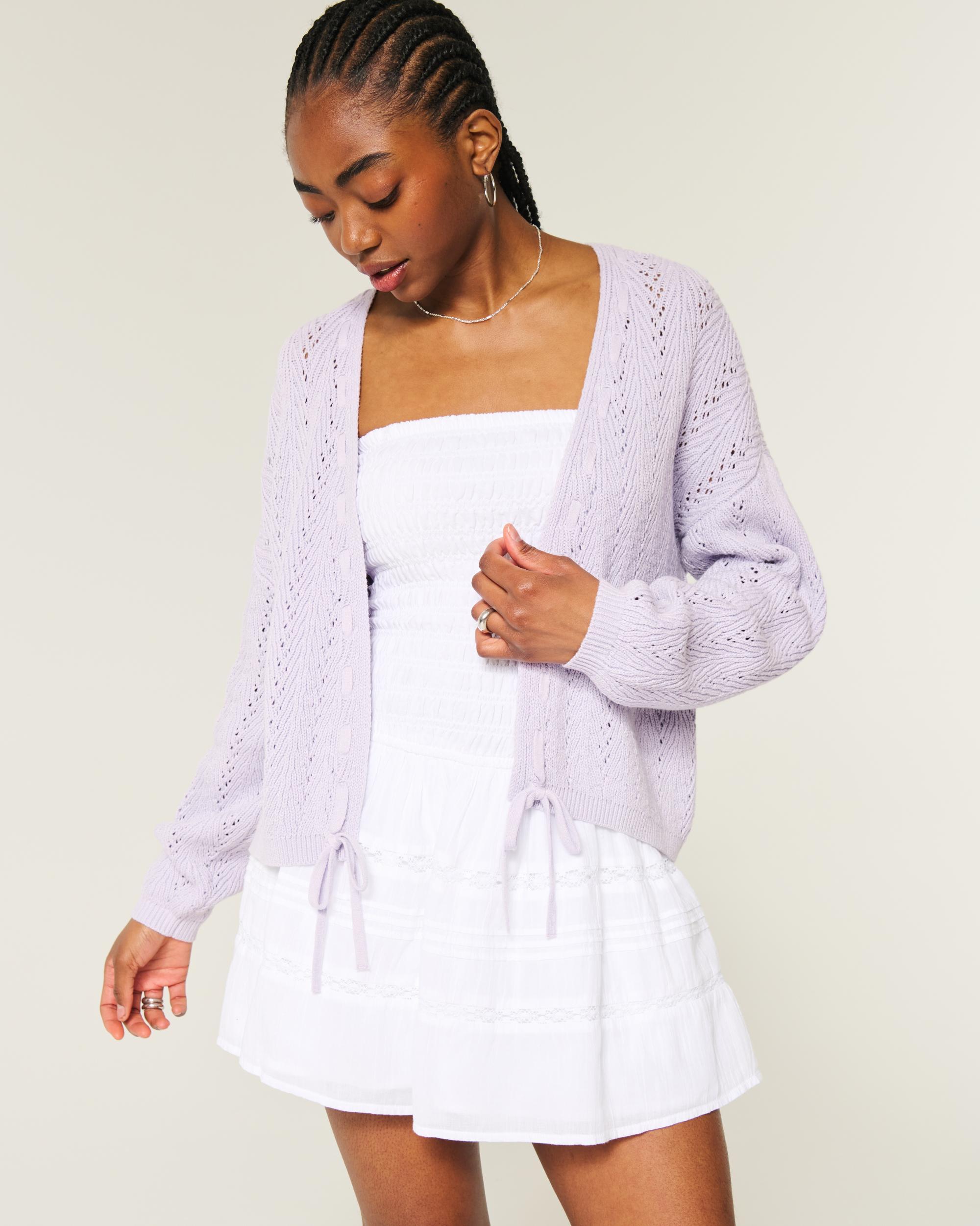 Easy Textured No-Close Cardigan Product Image
