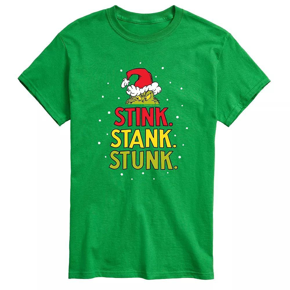 Men's Dr. Seuss The Grinch "Stink Stank Stunk" Tee,  Product Image