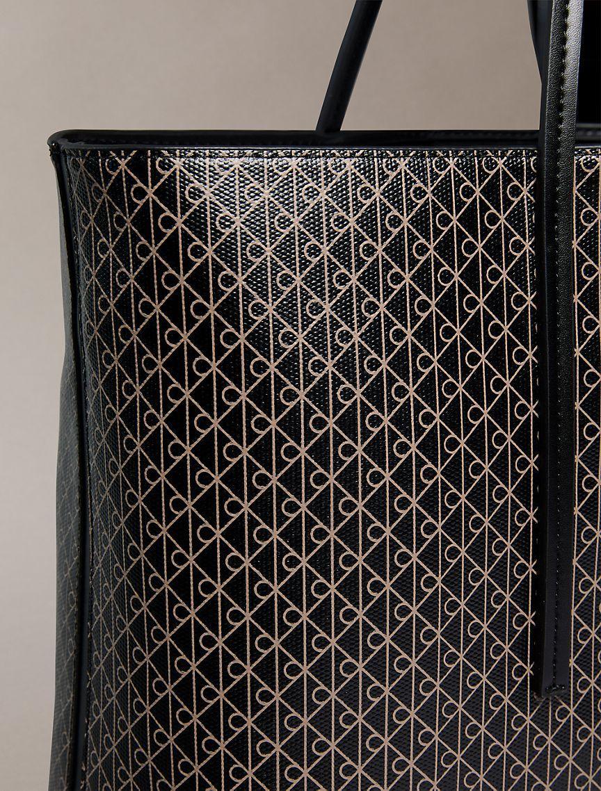 Allover Monogram Logo Tote Bag with Pouch Product Image
