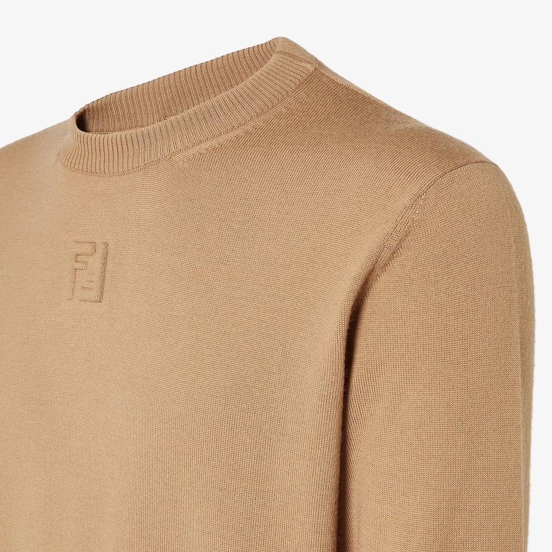 SweaterBrown wool sweater Product Image