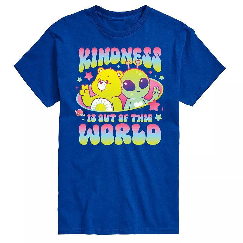 Big & Tall Care Bears Kindness Out Of The World Graphic Tee, Men's, Size: XXL Tall, Blue Product Image