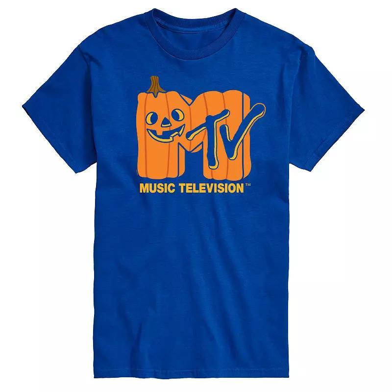 Men's MTV Jack O'Lantern Logo Graphic Tee, Size: XS, Black Product Image