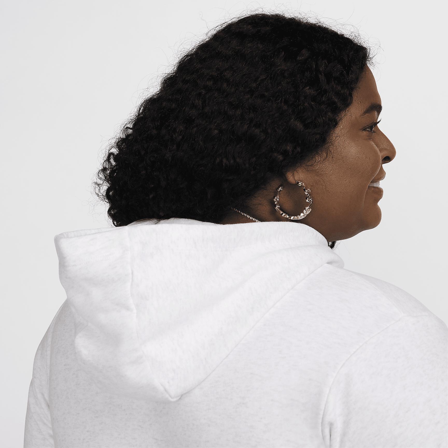 Nike Sportswear Club Fleece Women's Pullover Hoodie (Plus Size) Product Image
