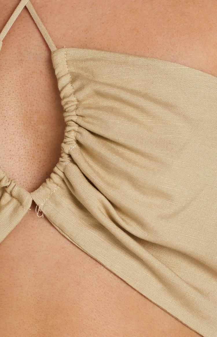 Lioness Pyramids Crop Top Wheat Product Image