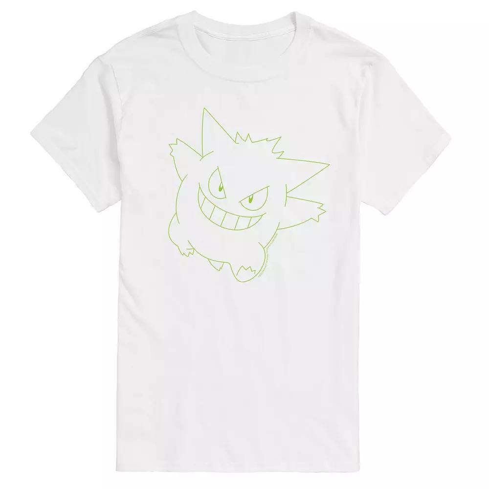 Men's Pokemon GenGar Big Face Tee,  Product Image