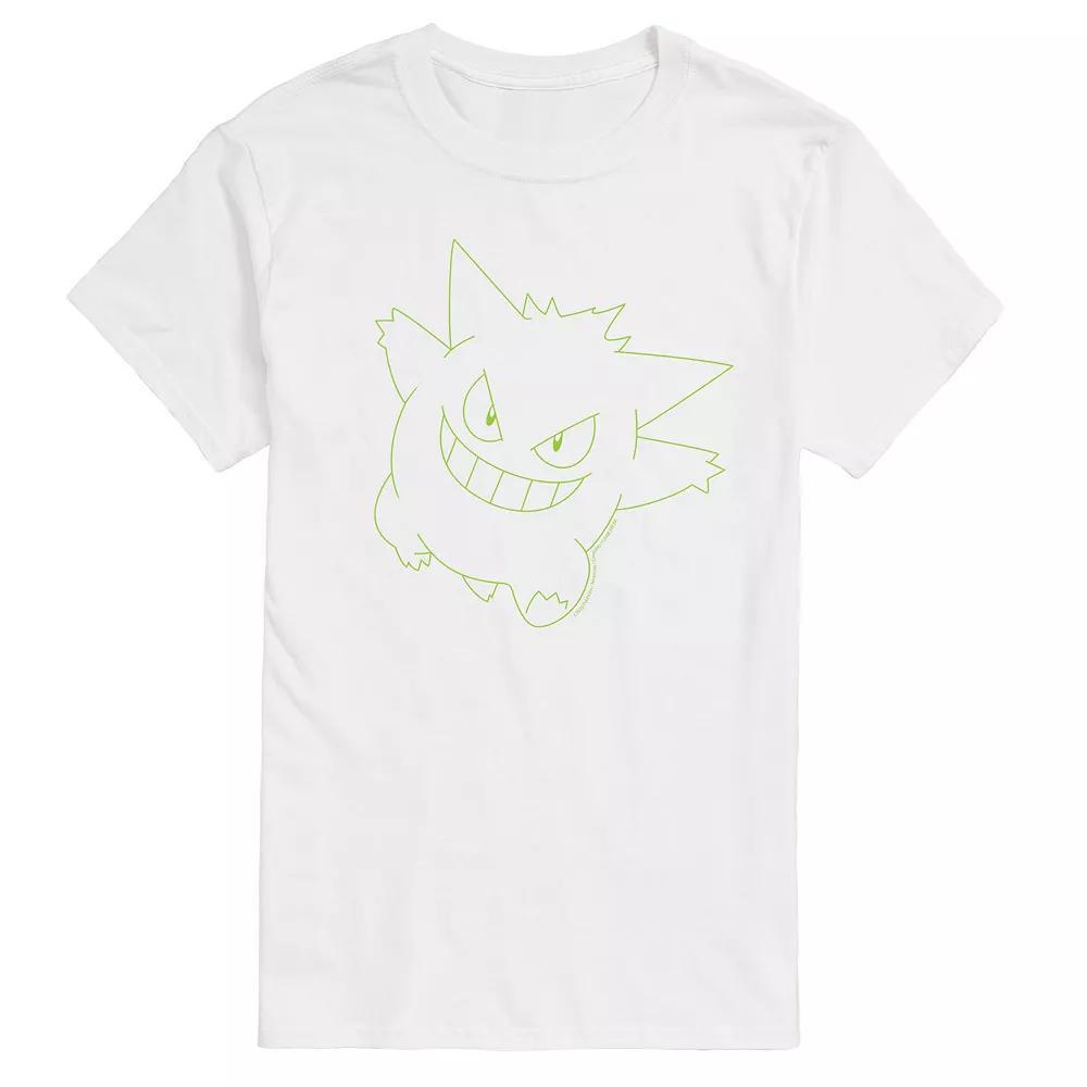 Men's Pokemon GenGar Big Face Tee,  Product Image
