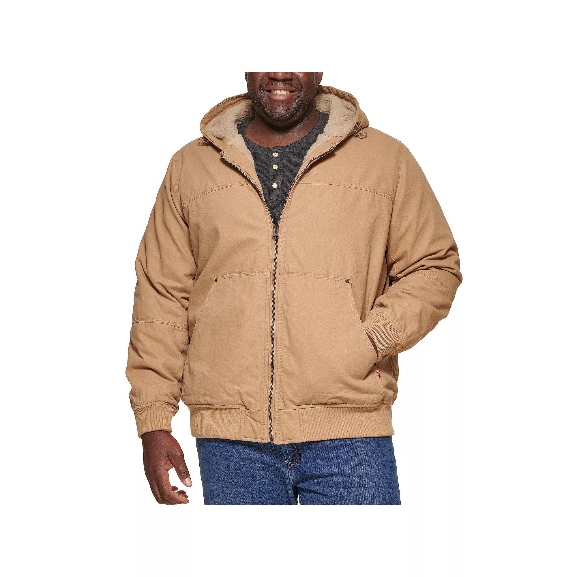 Big & Tall Levis Sherpa-Lined Trucker Jacket, Mens Product Image