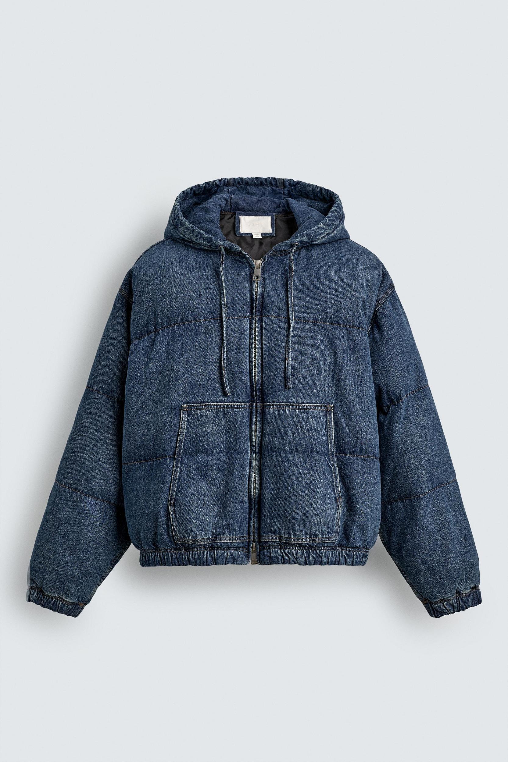 QUILTED DENIM JACKET Product Image